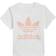adidas Infant Trefoil Shorts Tee Set - White/Glow Pink (GN8192)