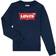 Levi's Kid's Batwing Crew Sweatshirt - Dress Blues/Blue (865800011)