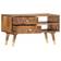 vidaXL Solid Mango Wood TV-bord 85x47cm