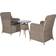 vidaXL 44149 Matgrupp, 1 Bord inkl. 2 Stolar