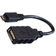 Roline USB A-USB Micro-B 2.0 M-F 0.2m