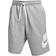 Nike Alumni Terry Shorts - Dark Grey Heather/Dark Grey Heather/White/White