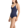 Puma Women's V-Neck Crossback Swimsuit - Navy