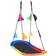 vidaXL Buddy Swing with Flags 165x70cm