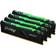 Kingston Fury Beast RGB DDR4 3000MHz 4x16GB (KF430C15BB1AK4/64)