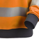 Snickers Workwear AllroundWork Hi-Vis Sweatshirt - Hi Vis Orange