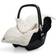 Jollein Sac de confort pour bébés River Knit Blanc crème