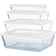 Pyrex Cook & Freeze Oven Dish 4pcs