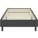 vidaXL Bed Frame 24.5cm Sengeramme 90X200cm
