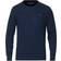 Morris Merino Cable O-Neck Sweater - Blue