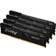 Kingston 64GB FURY Beast 2666MHz DDR4 Quad Memory Kit (4 x 16GB)