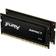 Kingston Fury Impact SO-DIMM DDR3 1600MHz 2x4GB (KF316LS9IBK2/8)