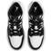 NIKE Air Jordan 1 Mid GS - Black/White/Light Smoke Grey