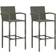 vidaXL 3064887 Set da Bar all'Aperto, 1 Tavolo incluso 2 Sedie
