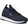 HUGO BOSS Titanium Sneakers Met Suède Details - Donkerblauw