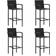 vidaXL 3064866 Outdoor Bar Set, 1 Table incl. 4 Chairs