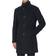 HUGO BOSS Hyde Stand Up Collar Coat - Dark Blue