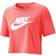 Nike Women's Sportswear Essential Cropped T-shirt - Magic Ember/White
