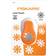 Fiskars Lever Punch M Flower