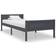 vidaXL Solid Pine 63cm Sengeramme 100x200cm
