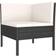 vidaXL 3056966 Loungeset, Bord inkl. 2 Stolar & 2 Soffor