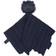 Smallstuff Fishbone Cuddle Cloth Dark Denim Lion