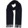 Gant Solid Wool Scarf - Evening Blue