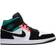 Nike Air Jordan 1 Mid SE M - White/Hot Punch/Black/Neptune Green/Barely Volt