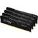 Kingston FURY Beast 128GB (4 x 32GB) 288-pin DIMM DDR4 3600 MHz CL18 Black Memory (KF436C18BBK4/128)