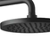 Dornbracht Tara (28649970-33) Schwarz, Chrom