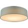 QAZQA Drum Ceiling Flush Light 40cm