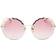 Chloé Unisex Sunglass CH0047S - Couleur de Lentille Dégradé Rose