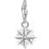 Thomas Sabo Charm Club April Birthstone Charm - Silver/Transparent