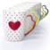 Waterside Heart Mug 35.5cl 6pcs