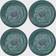 House Doctor Serveur Dinner Plate 24cm 4pcs