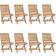 vidaXL 3072806 8-pack Garden Dining Chair