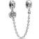 Pandora Heart Family Tree Safety Chain Charm - Silver