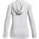 Under Armour Girl's Rival Terry Hoodie - Halo Gray/White (1361197-014)