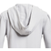 Under Armour Girl's Rival Terry Hoodie - Halo Gray/White (1361197-014)
