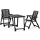 vidaXL 315835 Café-Set, 1 Tisch einschl. 2 Stühle