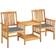 vidaXL 3061298 Caféset, 1 Bord inkl. 2 Stolar