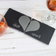 Personalised Two Hearts Slate Coaster 2pcs