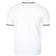 Lacoste Classic Fit Striped Accents Cotton Piqué Polo Shirt - White/Navy Blue