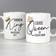 Personalised King and Queen of Everything Mug 2pcs