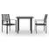 vidaXL 3060261 Patio Dining Set, 1 Table incl. 2 Chairs