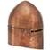 vidaXL Medieval Knight Helmet for Role-Playing Games Antique Steel