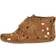 Pom Pom Slippers - Camel Gold Dot