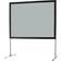 Celexon Schermo Pieghevoe per Proiettore Mobil Expert 1090337 Formato 4:3 Nero, Bianco