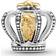 Pandora Two-Tone Regal Crown Charm - Silver/Gold