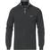 Gant Cotton Pique Full Zip Sweater - Anthracite Melange